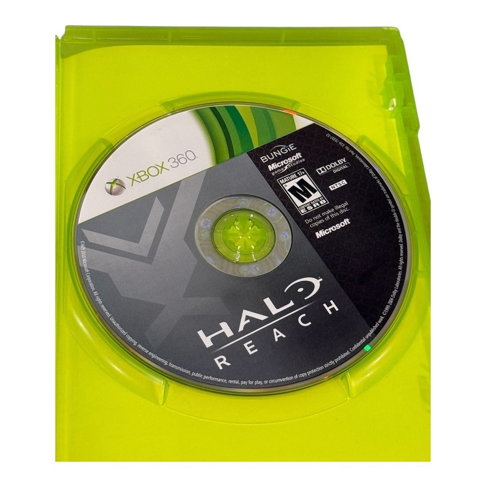 Halo Reach Xbox 360 Complete CIB Microsoft Bungie Shooter Video Game Tested - Picture 8 of 10